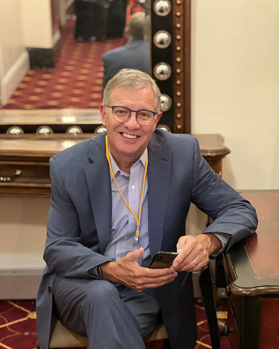 Professional smiling in suit sharing juvenile law advocacy updates