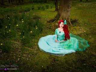 Enchanted princess parties NI promo shoot