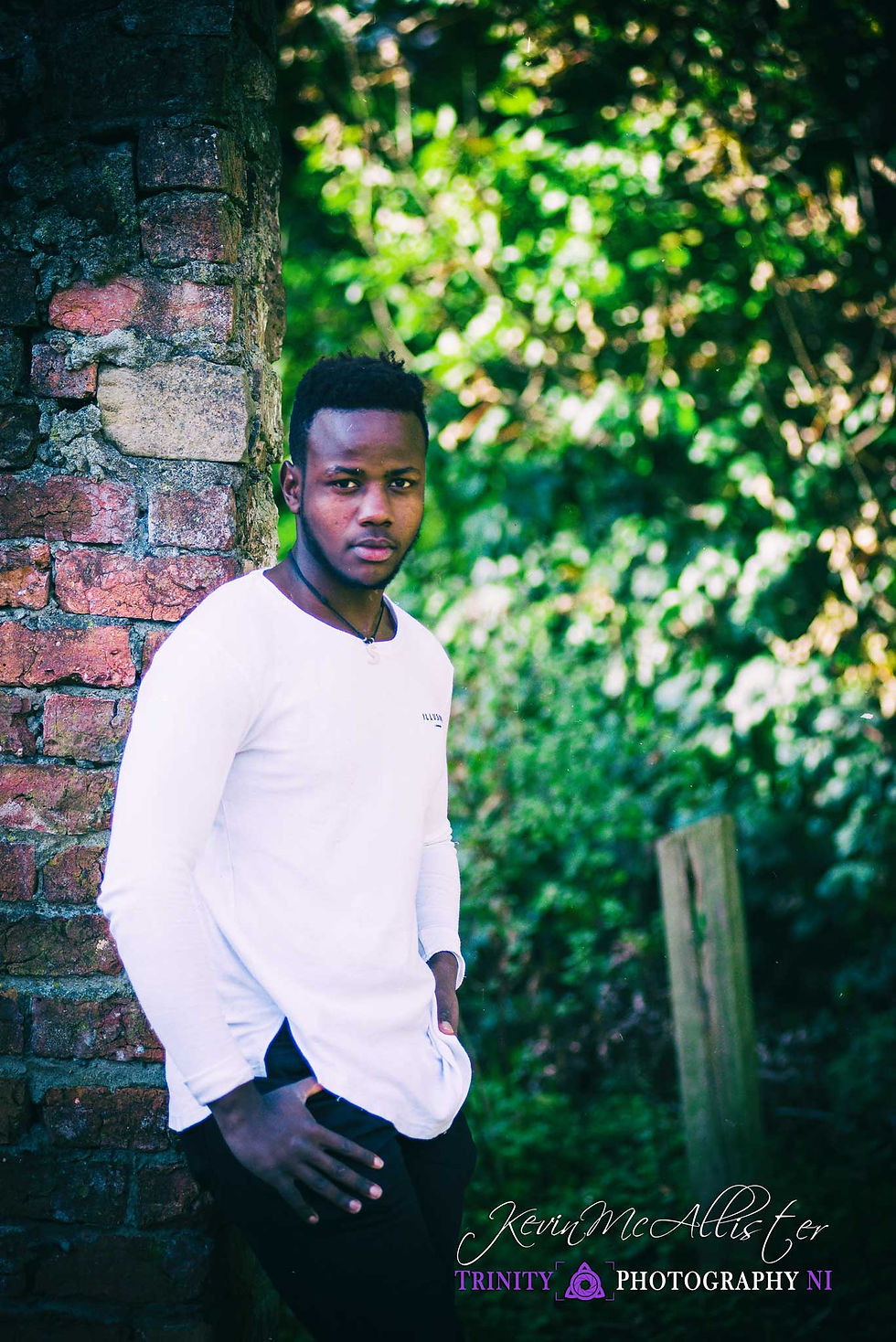 male model classic portrait
