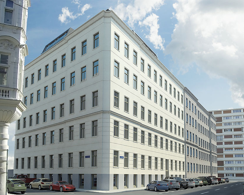 office building rendering Vienna Creative Spaces