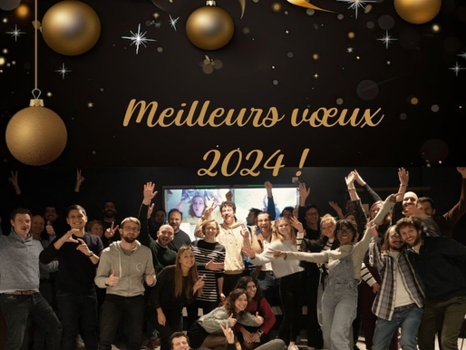 🎉Toute l'équipe de Ganymed Robotics vous souhaite une excellente année 2024 !