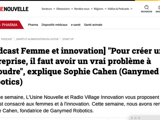 "To create a company, you need to have a real problem to solve "