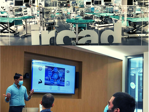 Ganymed's Talk at world-leading institutions for robotic surgery training & research