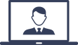 Video conferencing badge