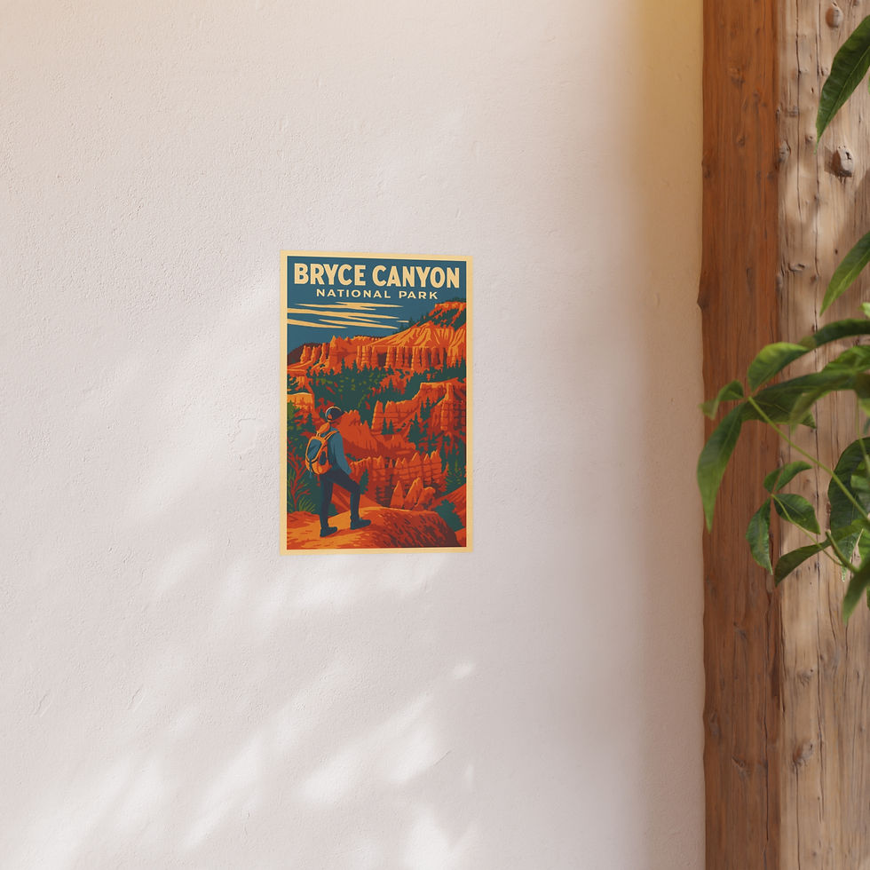 Thumbnail: Vintage Bryce Canyon National Park Poster
