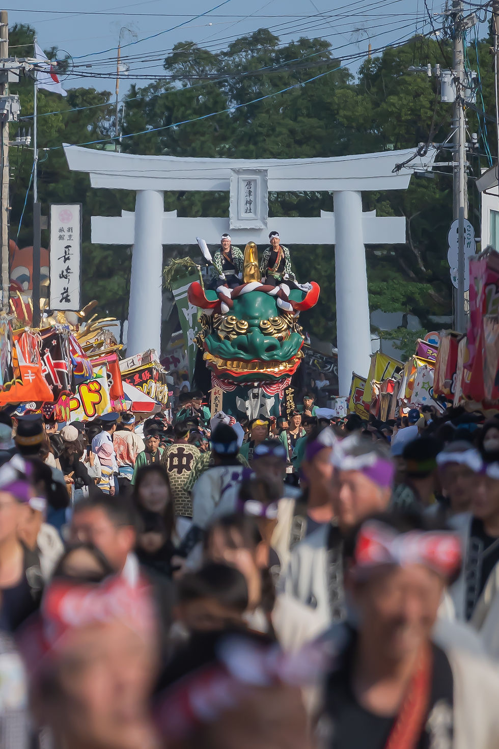 7【佐賀県】ミノヤ前　唐津くんち