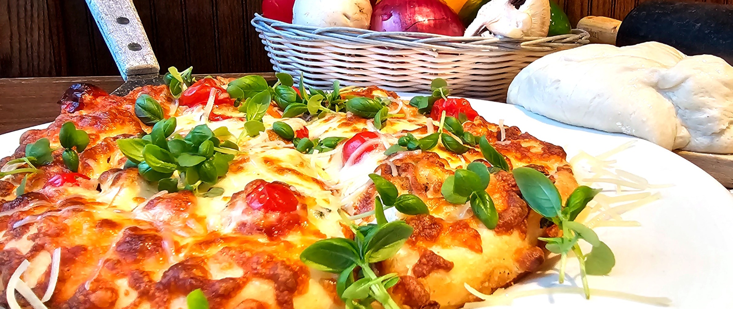 Arranged Food and Objects