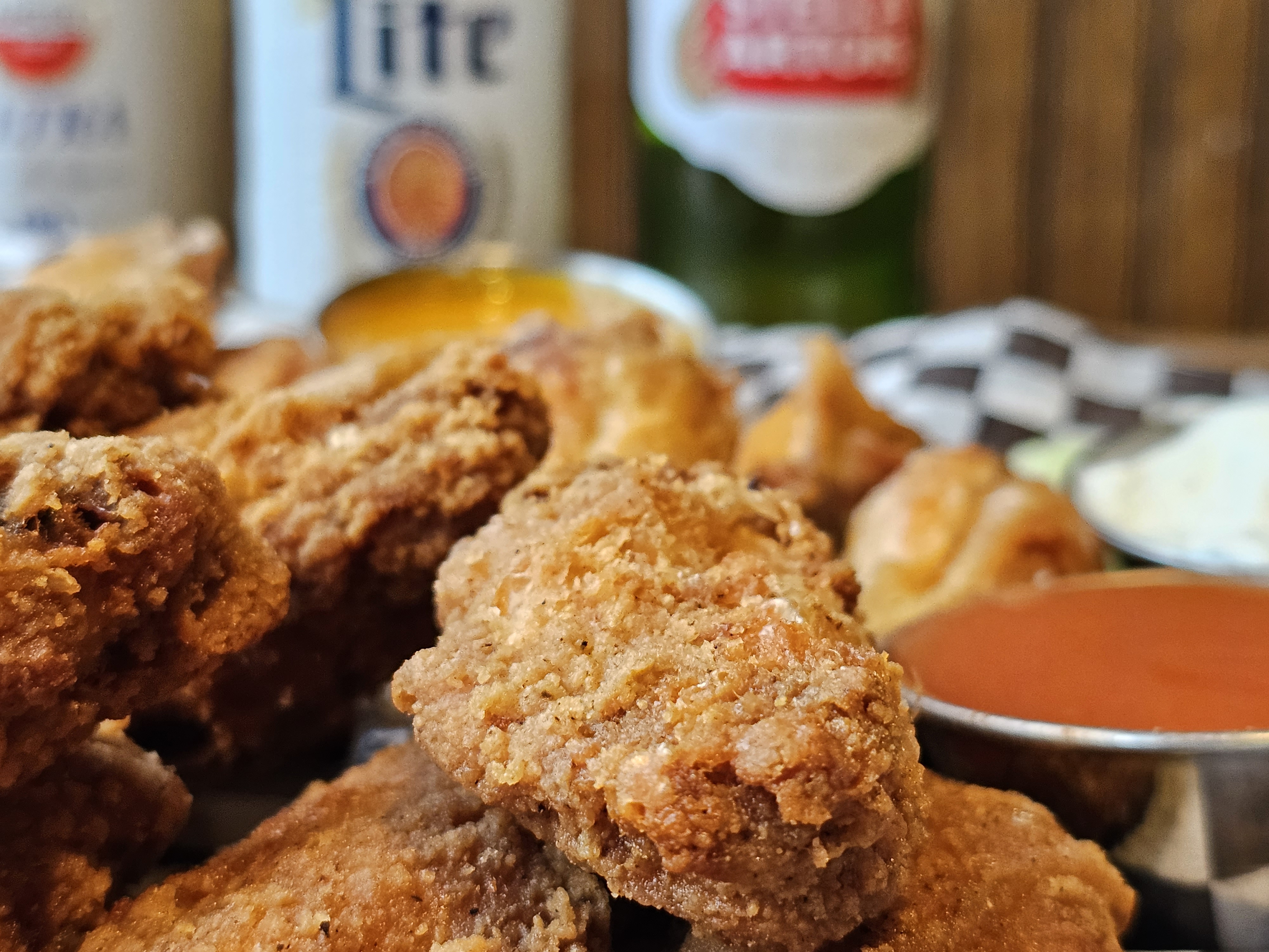 Arranged Food and Objects