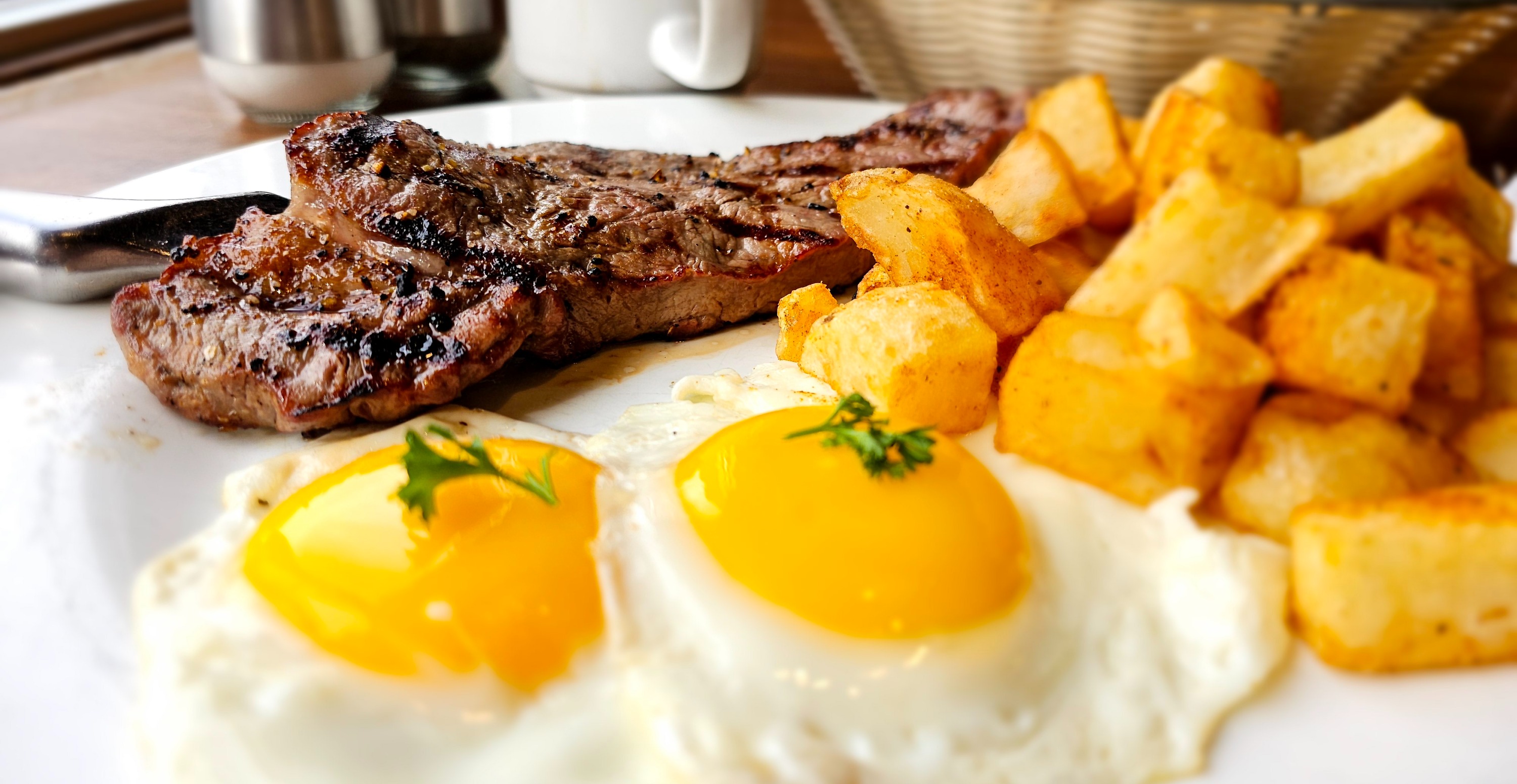 Arranged Food and Objects