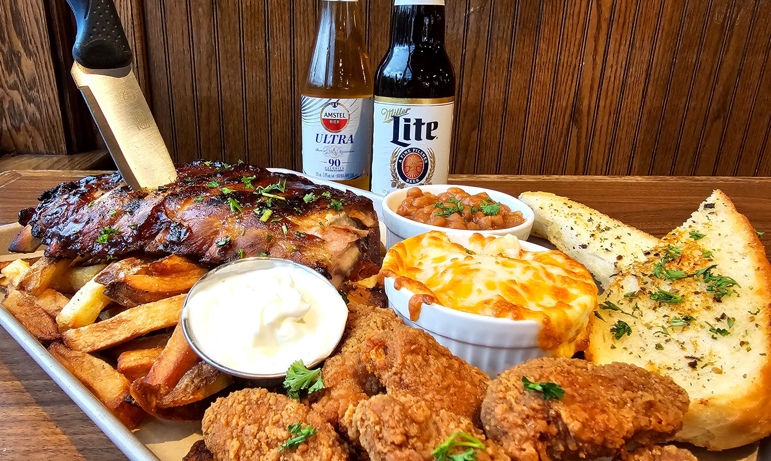 Arranged Food and Objects