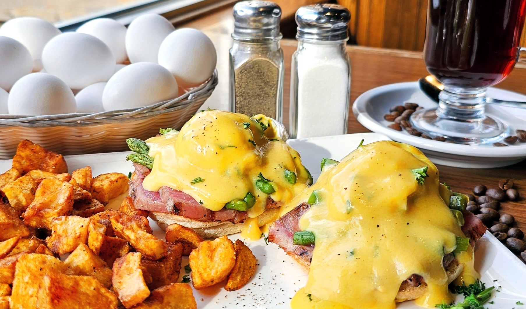 Arranged Food and Objects