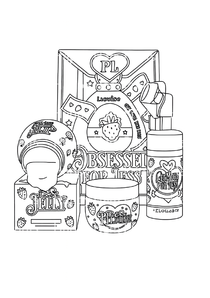 Thumbnail: P Louisee Colouring Book - 20 Pages