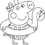 Thumbnail: Peppa Pigg Colouring Book - 21 Pages