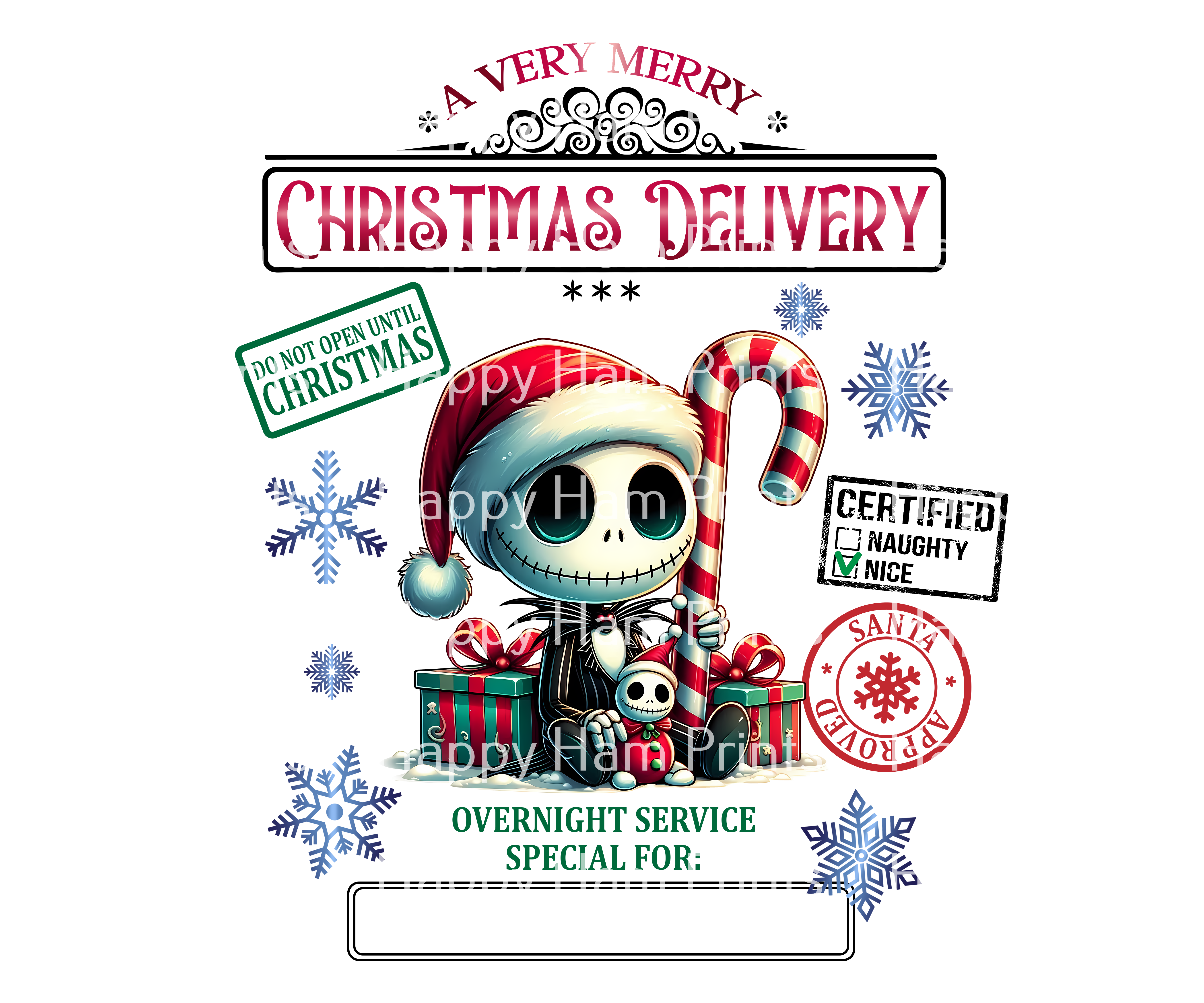 Christmas Sackss (Print Only)