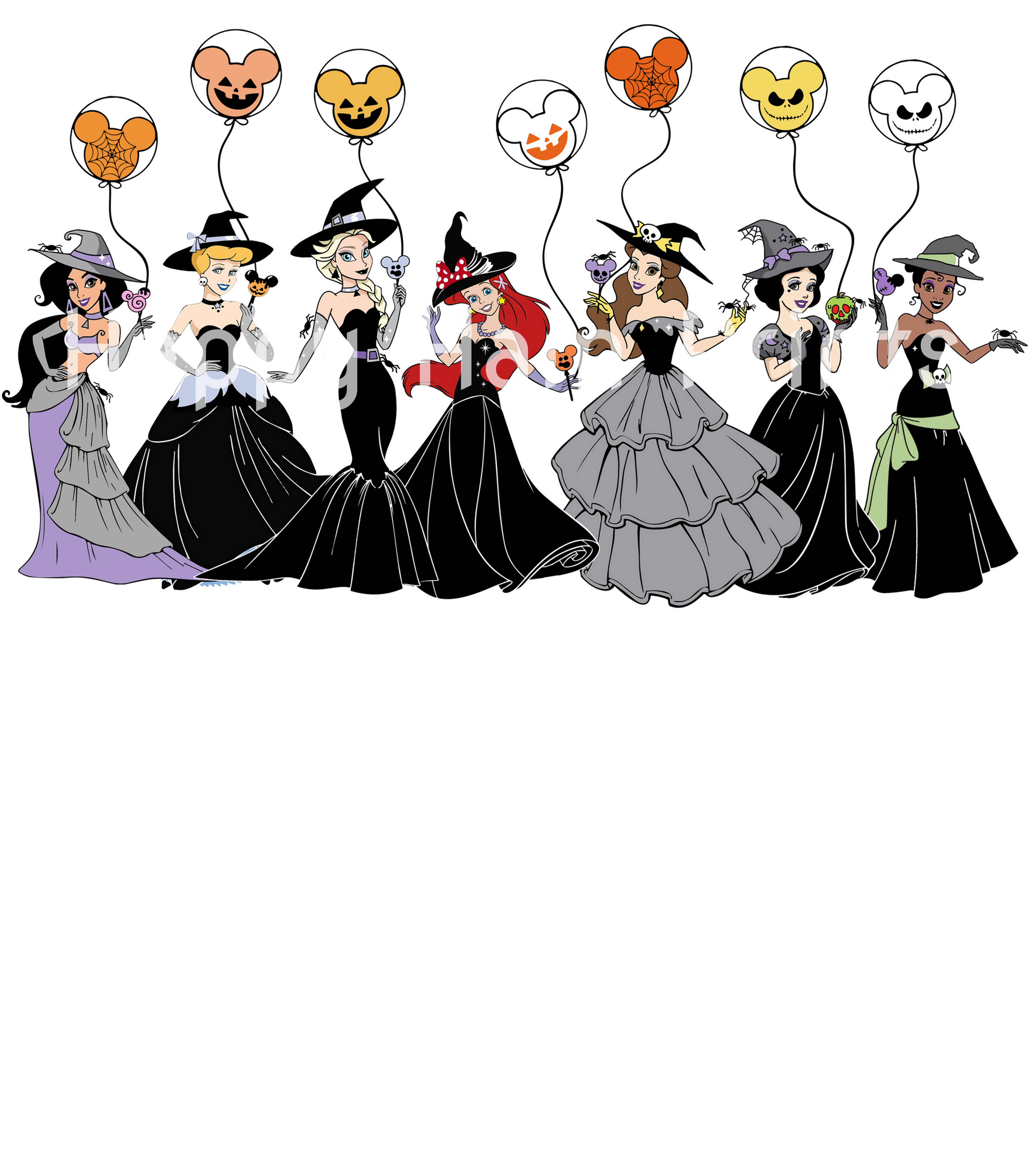 Disnee Princess Balloons