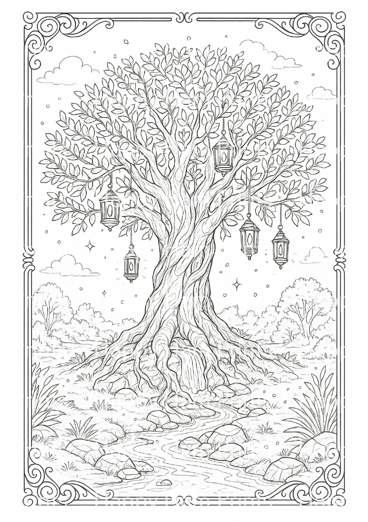 Thumbnail: Magical Days Colouring Book - 20 Pages