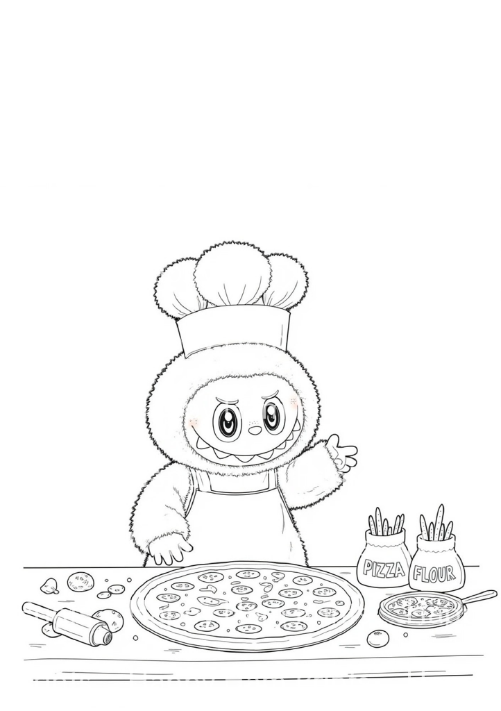 Thumbnail: Labubuu Colouring Book - 18 Pages