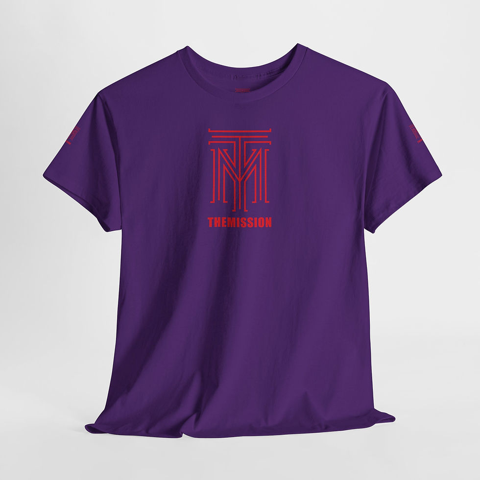 Thumbnail: THE MISSION Red Logo T-Shirt mtssr