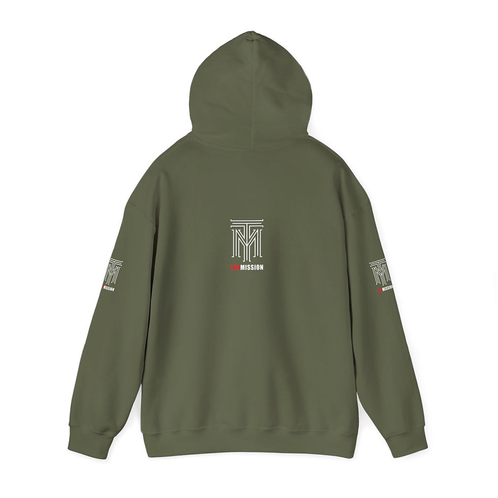 Thumbnail: THE MISSION White & Red Logo Hoodie mhswrw