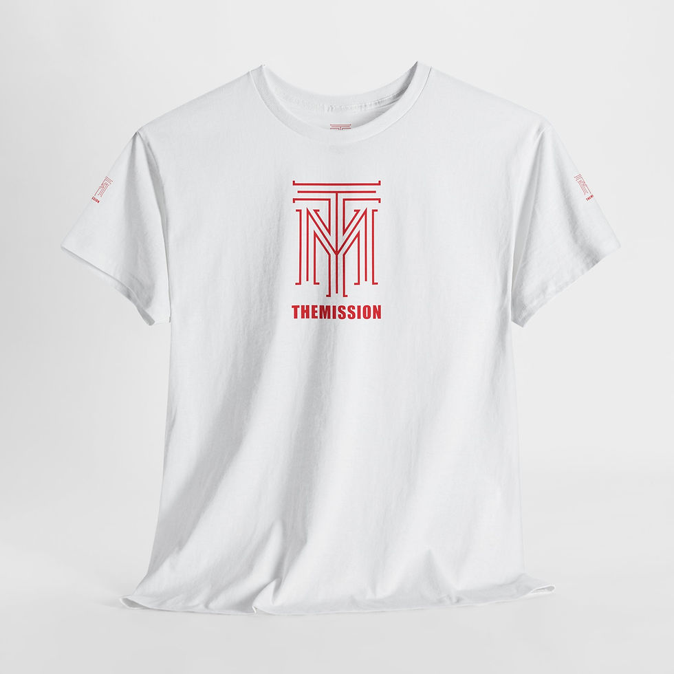 Thumbnail: THE MISSION Red Logo T-Shirt mtssr