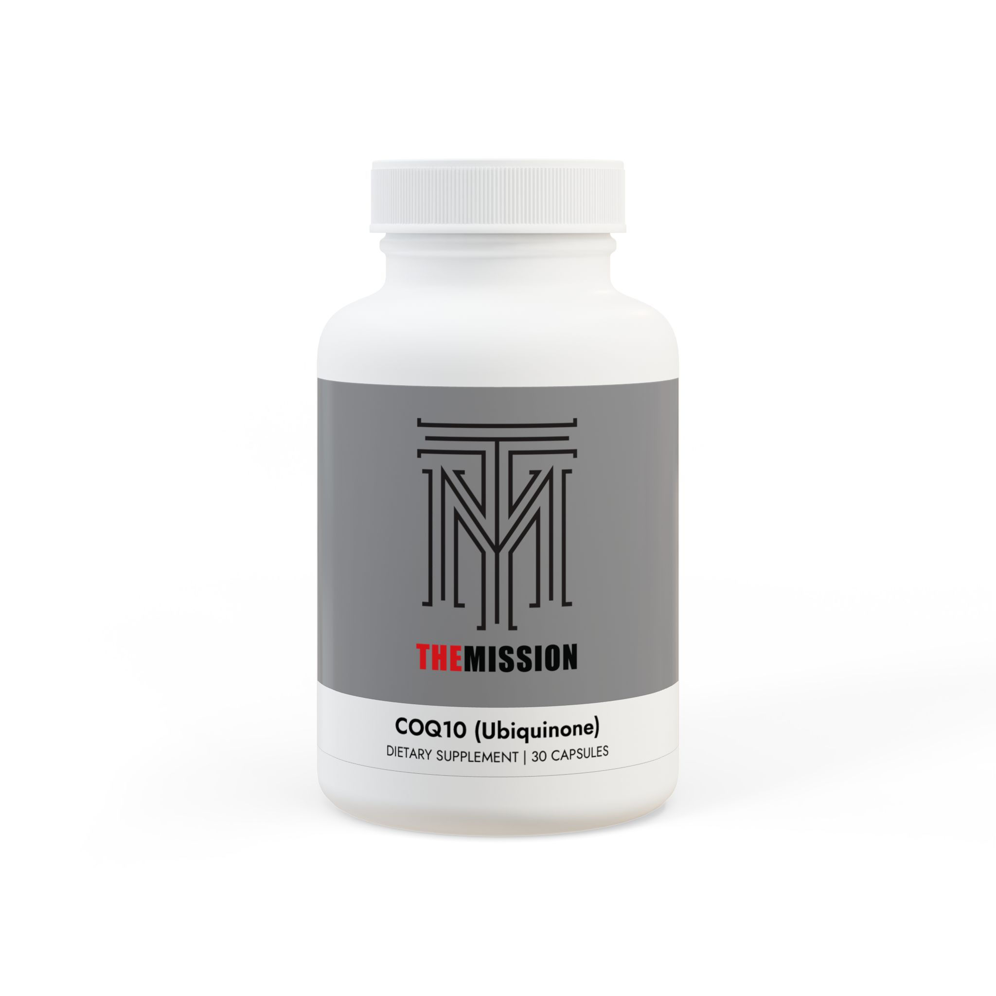 The Mission CoQ10 (Ubiquinone) Supplement (30 Capsules) hpu