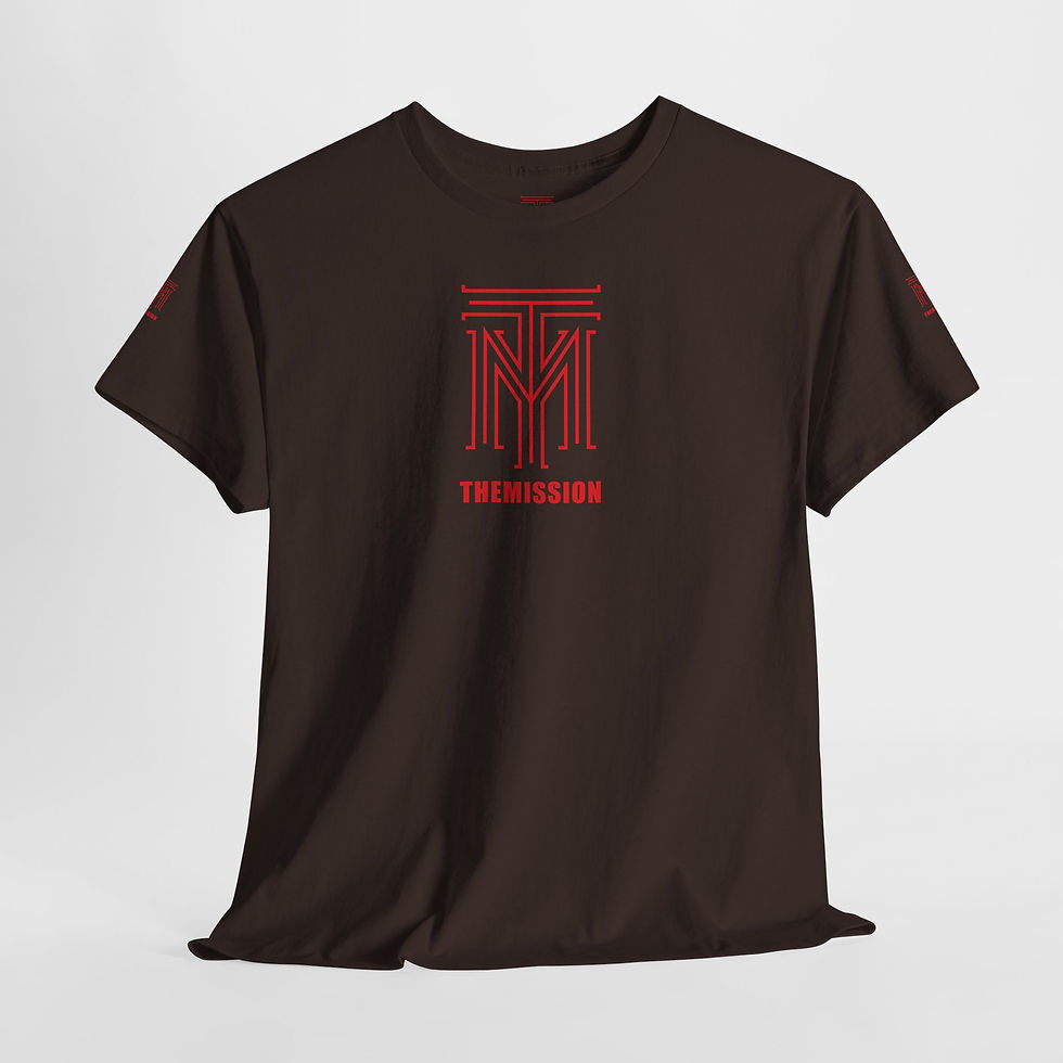 Thumbnail: THE MISSION Red Logo T-Shirt mtssr