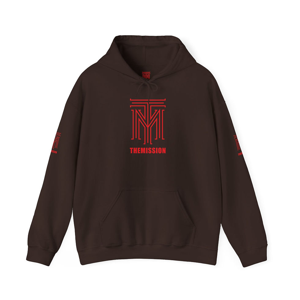 Thumbnail: THE MISSION Red Logo Hoodie mhsr