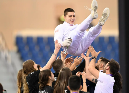 Turkish fencer Doruk Erolcevik wins gold at 2024 World Fencing Championship