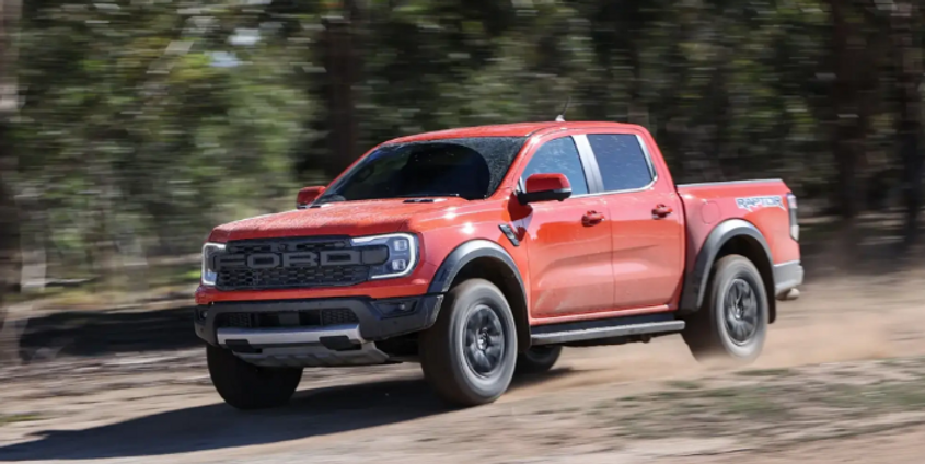 Ranger Raptor excels off-road with specialized suspension system