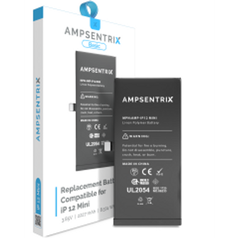 Replacement iPhone 12 mini Battery used in professional repairs