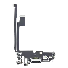 Replacement iPhone 12 Pro Max Charging Port flex cable used in professional phone repairs