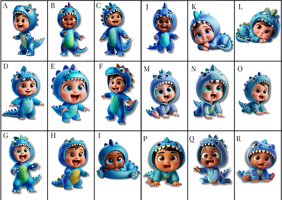 Thumbnail: Personalised Dinosaur Name Labels