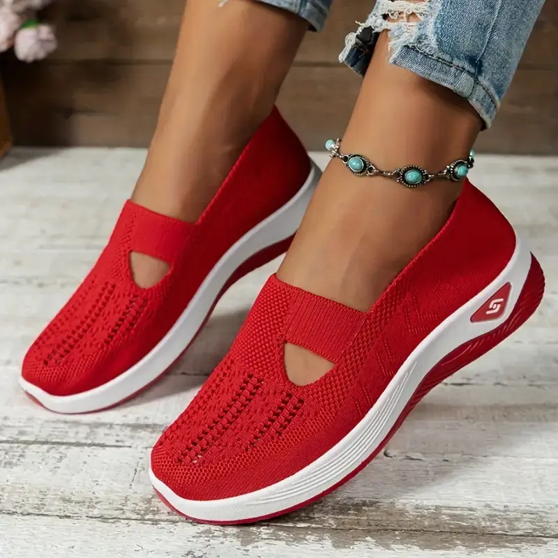 Miniatura: Tênis Feminino Ortopédico Confort Max Slip-on