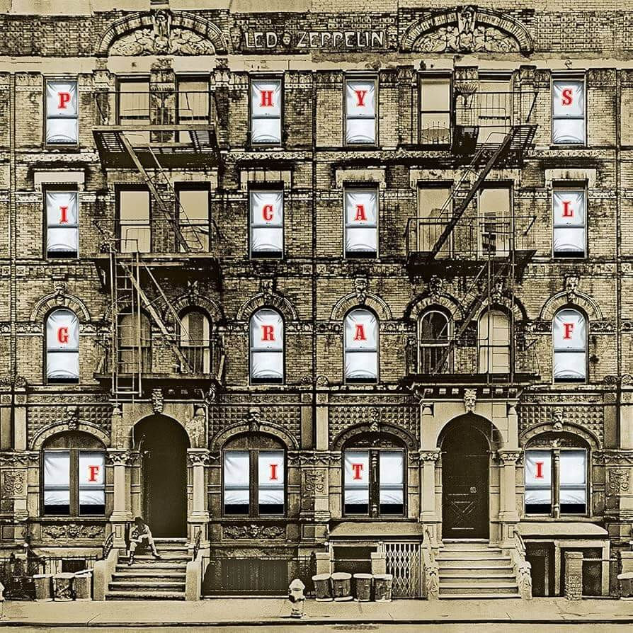 Albumcover van Led Zeppelin - Physical Graffiti (Zwart Vinyl 2LP) (Black Vinyl 2LP)