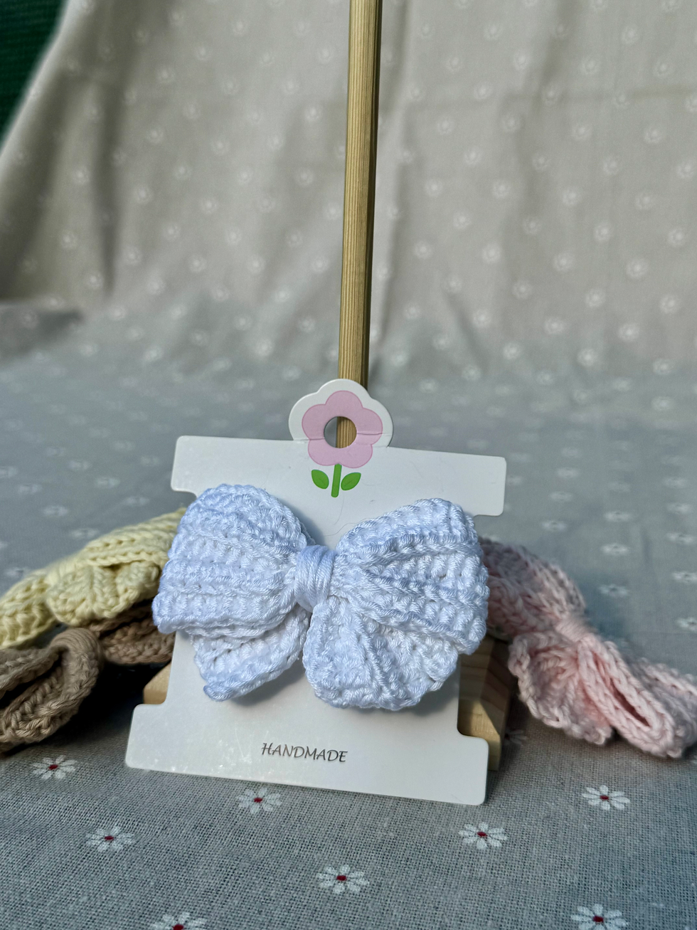 Miniature : Barrette noeud 