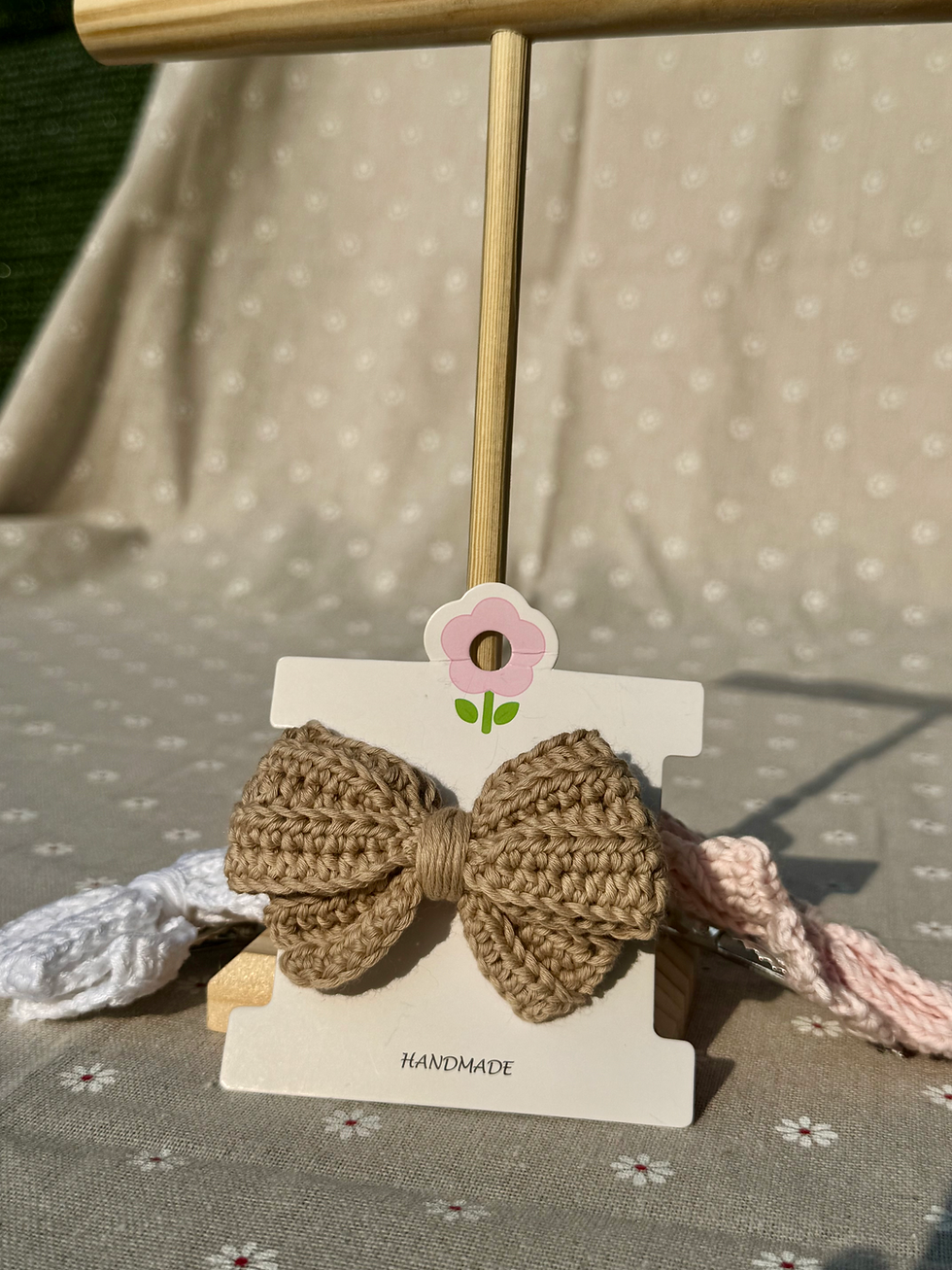 Miniature : Barrette noeud 