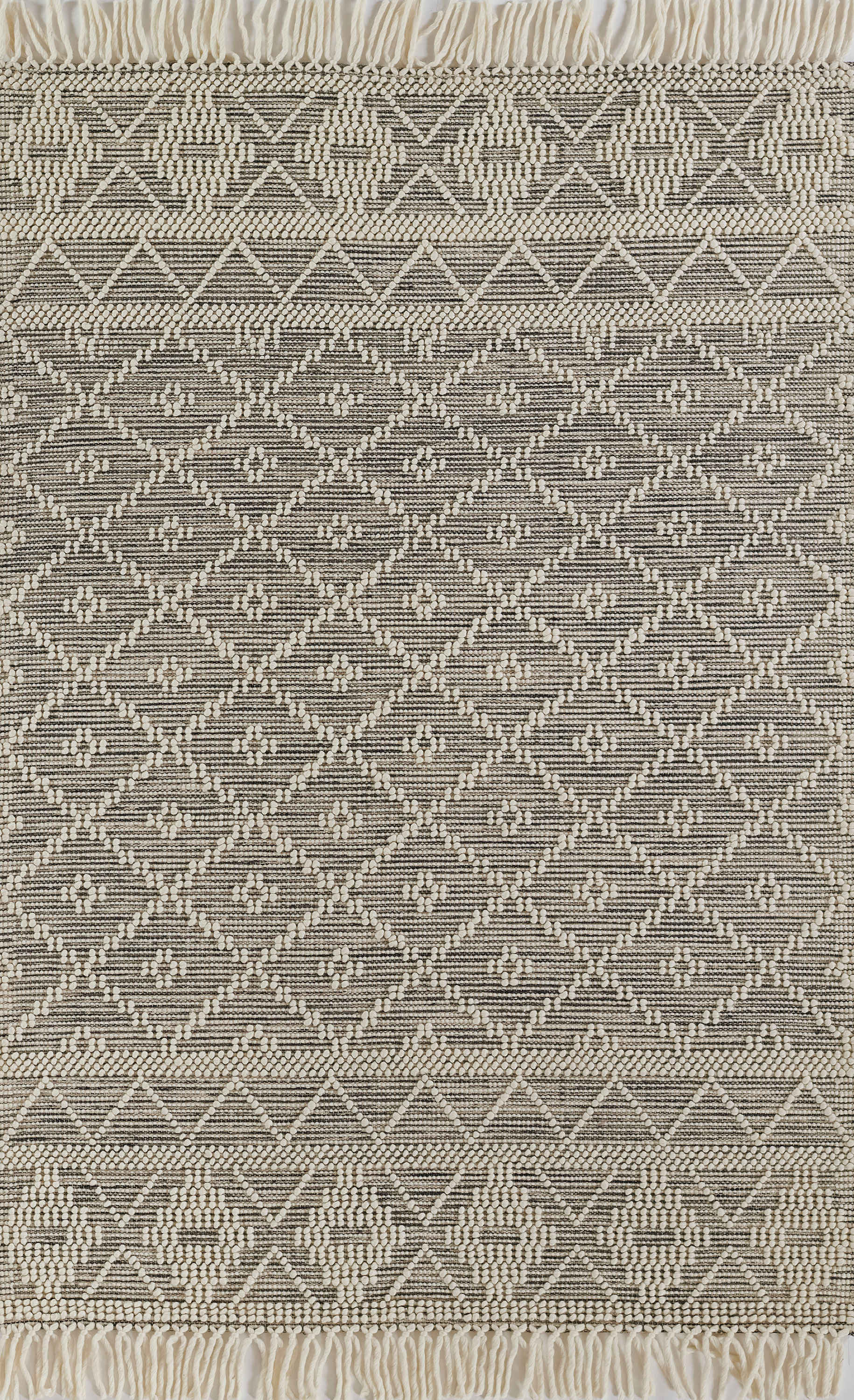 Momeni Boulder BOU-1 Charcoal Area Rug