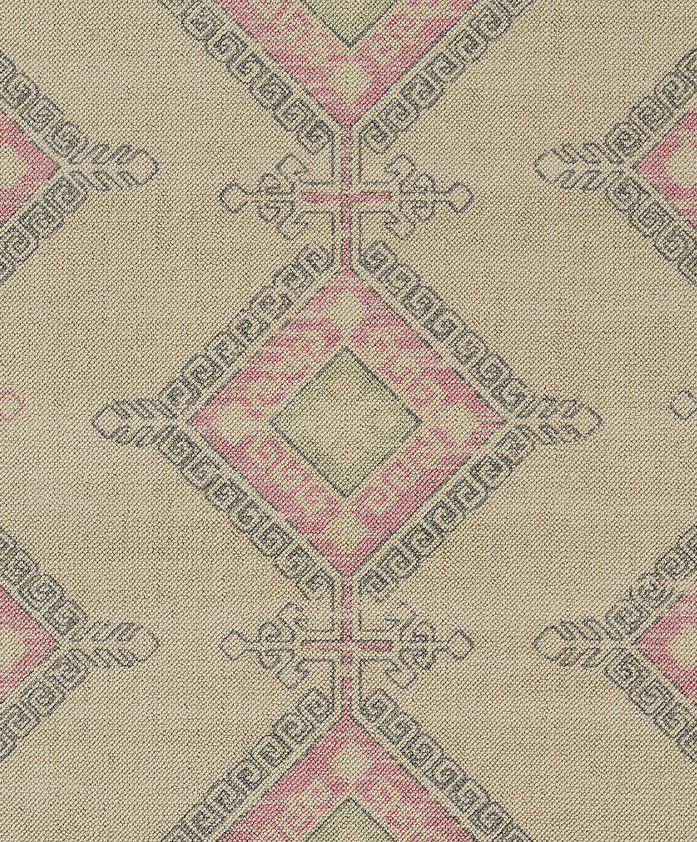 Thumbnail: Momeni Anatolia ANA10 Pink Traditional  Area Rug