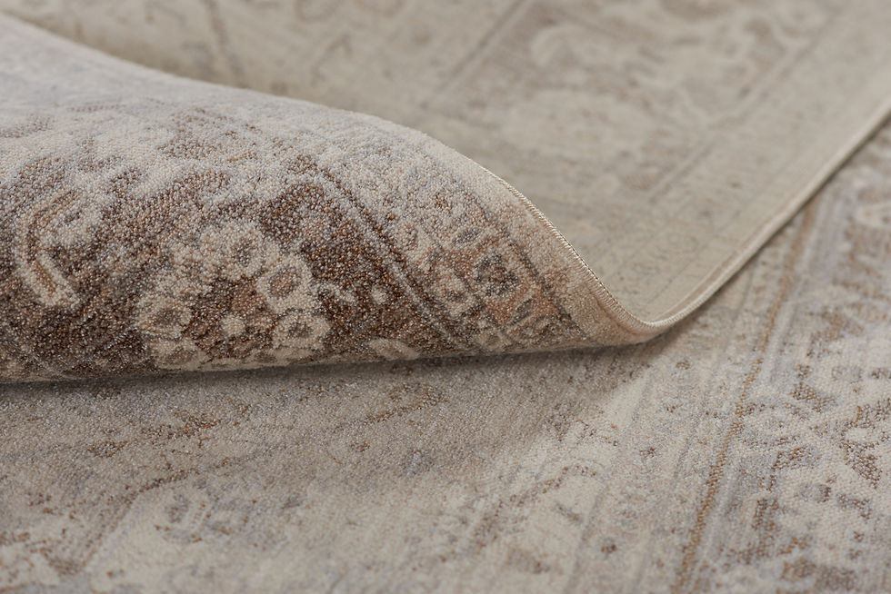 Thumbnail: Momeni Izmir IZ-10 Grey Polyester Traditional-Oriental Area Rug