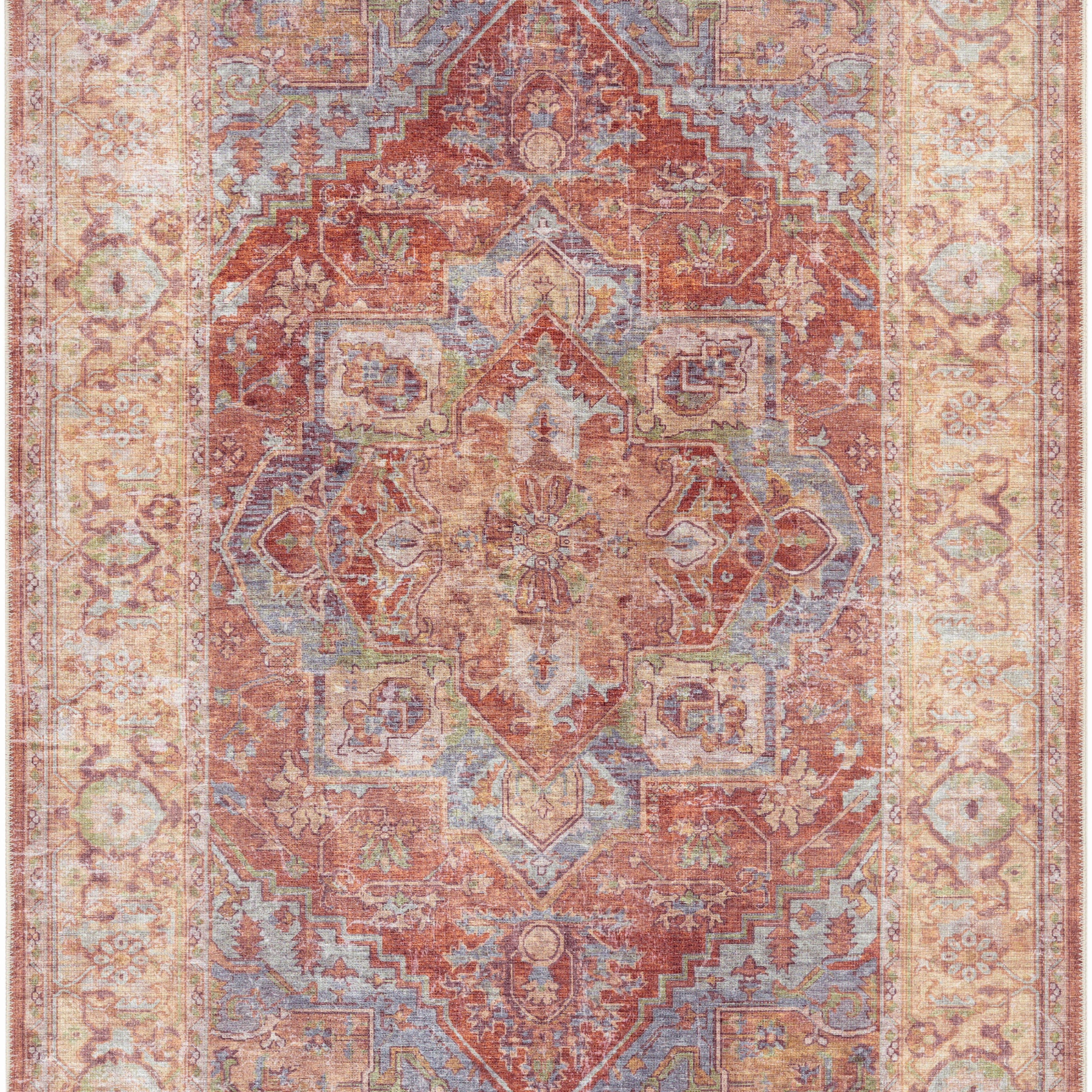 Livabliss Amelie AML-2336 Red Machine Woven Rug
