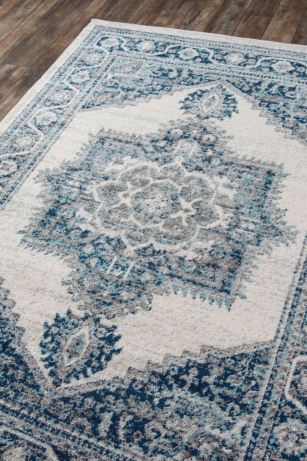 Thumbnail: Momeni Haley HAL-8 Blue 9'-3" X 12'-6" Area Rug