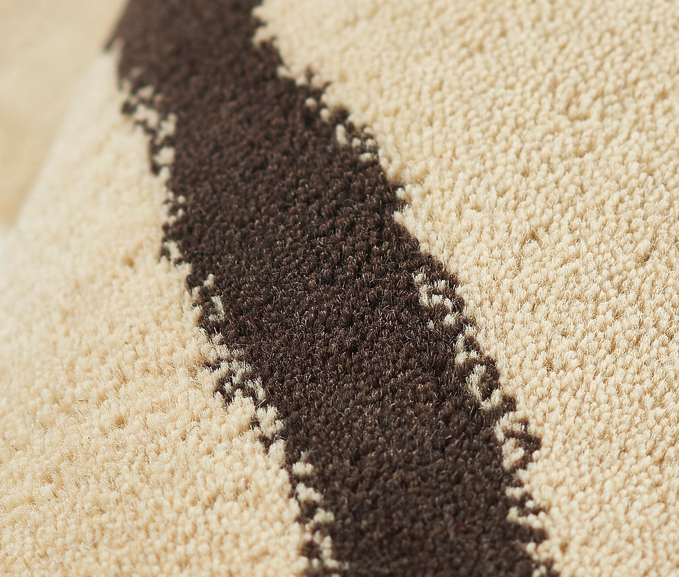 Thumbnail: Hand Tufted SIM-4 Ivory New Zealand Wool Area Rug