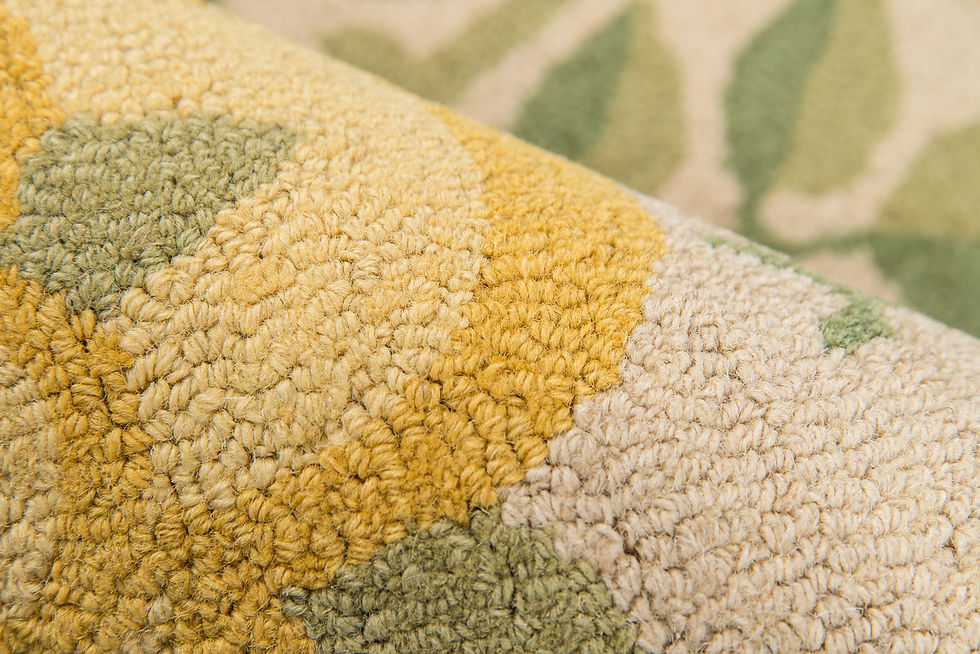 Thumbnail: Momeni Newport NP-07 Yellow Hand-Tufted Wool Contemporary Area Rug