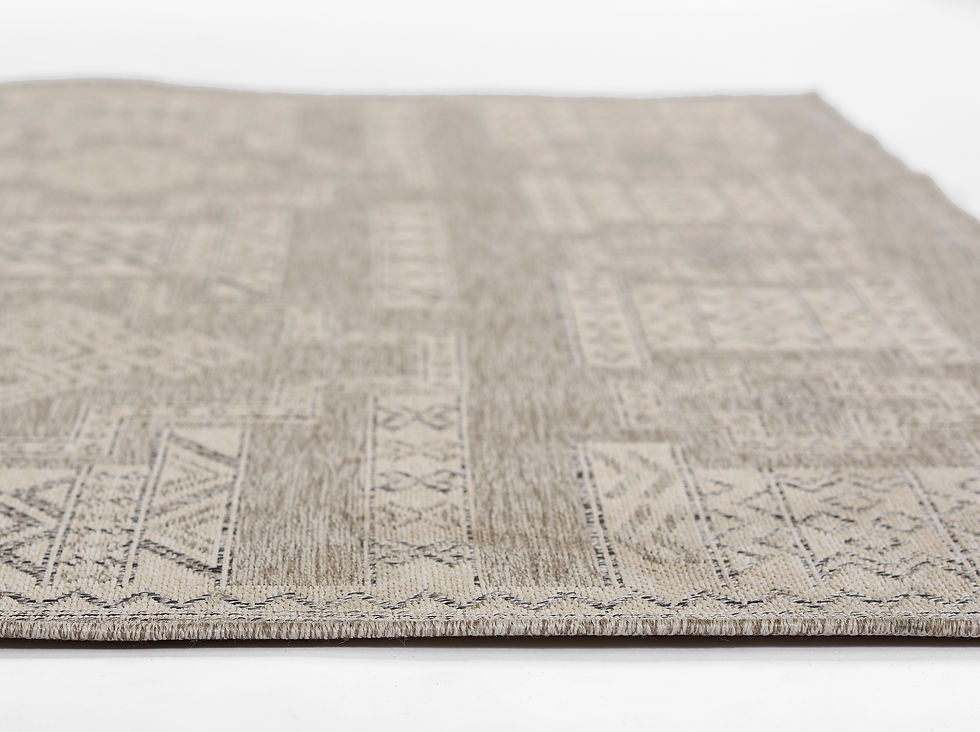 Thumbnail: Momeni Hampton HAM-10 Grey Transitional Indoor/Outdoor Area Rug