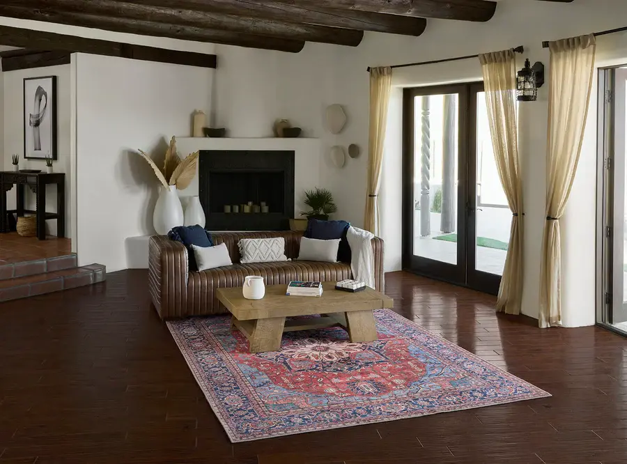 Momeni Afshar AFS37 Red Area Rug