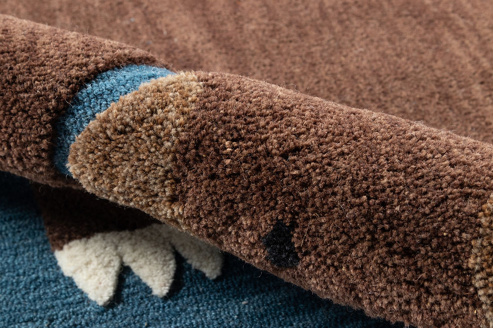 Thumbnail: Shop ATC-4 Bear Navy Rug online at Rug-Resources. Free shipping. 30-day returns.