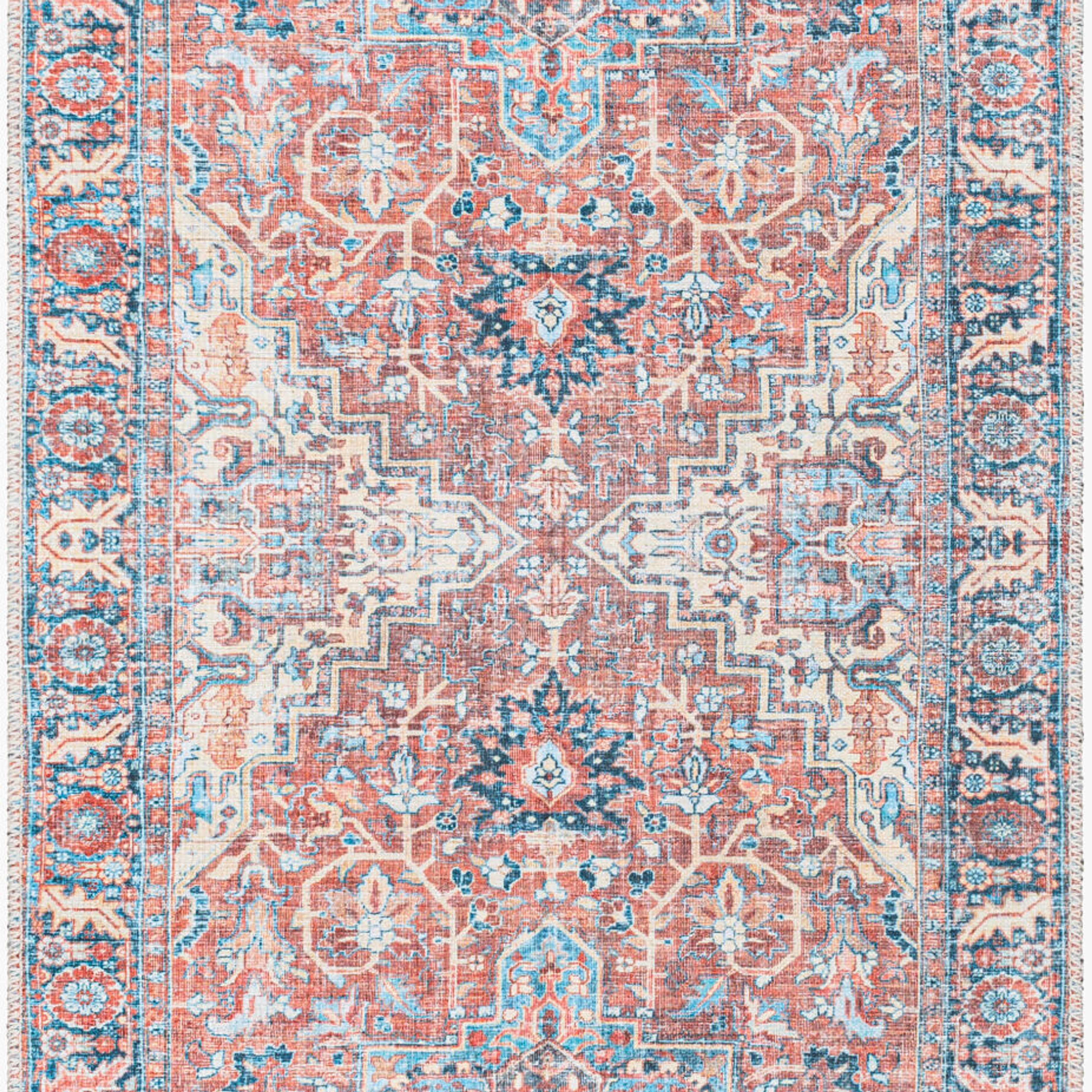 Livabliss Alanya ALY-2307 Rose Machine Woven Rug