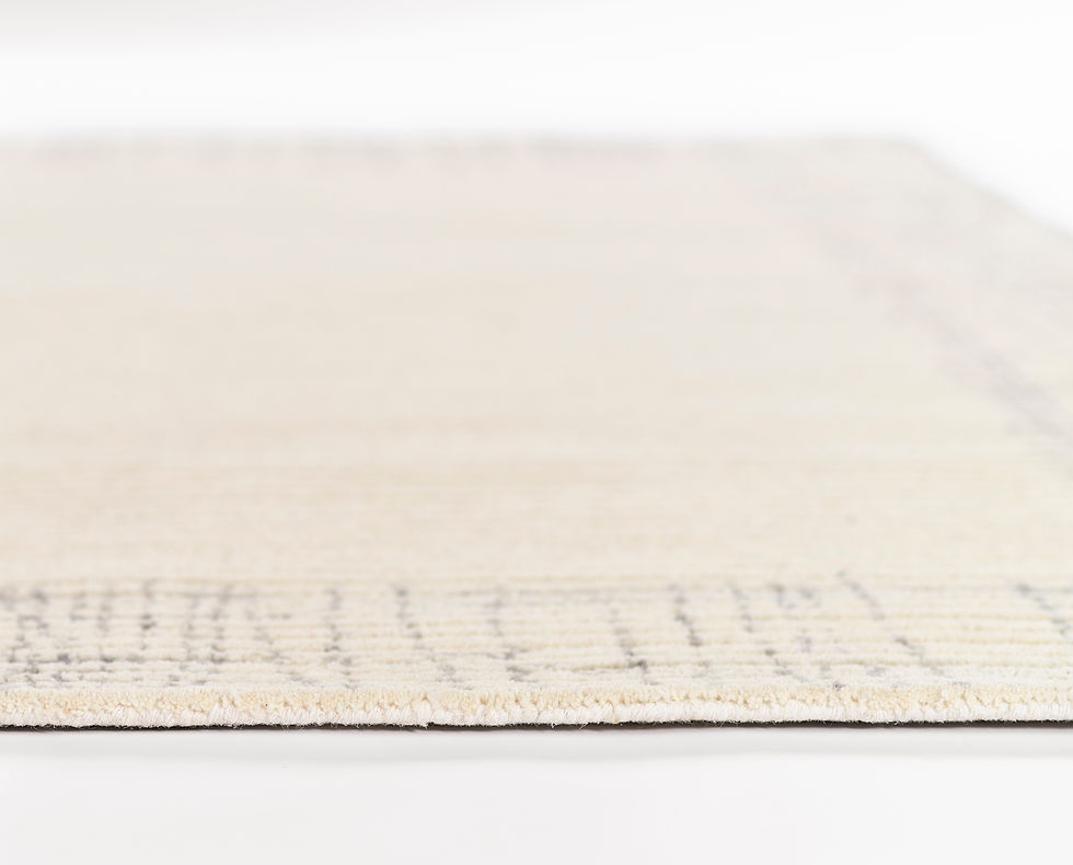 Thumbnail: Momeni Everett EVT-7 Ivory Contemporary Hand-Tufted Wool Area Rug