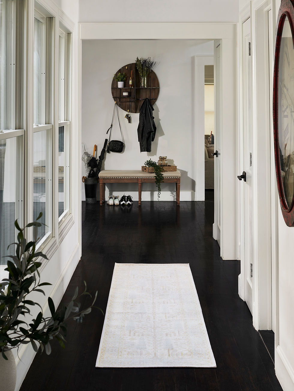 Thumbnail: Momeni Isabella ISA-8 Ivory Polyester Traditional-Oriental Area Rug