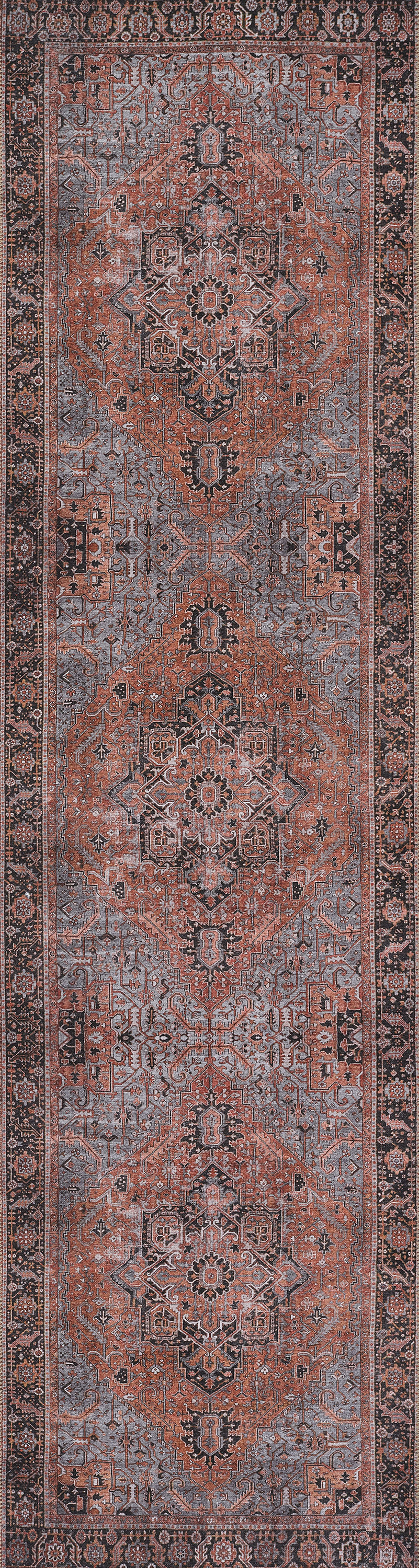 Thumbnail: Momeni Afshar AFS36 Copper Area Rug